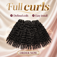 Extensions de cheveux humains bruts au crochet avec plumes, non traités, couleur noire naturelle, peuvent être teints