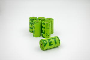 Sac à excréments biodégradables pour chiens, pouf de maïs, de haute qualité, ne laisse pas de fuite, pouf pour animaux domestiques, 100% unités - Product Image 3