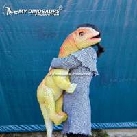 Benim Dino robot bebek silikon dinozor Stegosaurus kukla