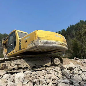 Bonne nouvelle : Excavatrice Komatsu PC200-6 d'occasion, d'origine japonaise, en stock, excavatrice sur chenilles d'occasion de 20 tonnes, PC200, PC200-7, PC200-8, pas cher - Product Image 1