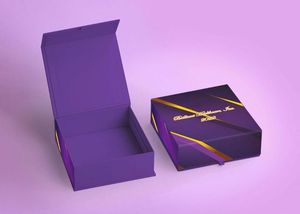 Custom Logo Printed <b>Magnetic</b> Closure Luxury Book Shaped Packaging Clamshell Paper <b>Box</b> Recyclable Rigid <b>Magnetic</b> Gift <b>Box</b> - Product Image 6