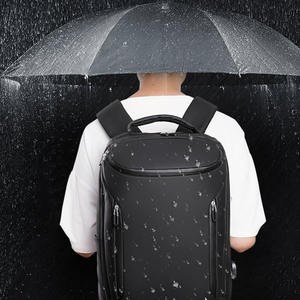 Sac à dos d'affaires personnalisé avec logo, avec port de charge USB, grande capacité, imperméable, pour voyage et extérieur - Product Image 5