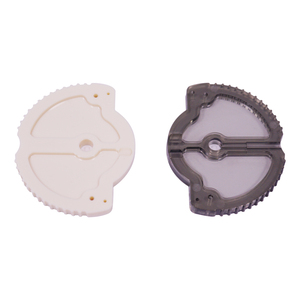 Pièce d'engrenage en plastique personnalisée OEM, engrenage en plastique moulé par injection, engrenage de transmission en plastique denté pour équipement électronique - Product Image 1