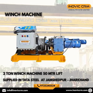 Treuil électrique de qualité supérieure avec câble métallique |   Treuil électrique pour la construction et l'industrie - Product Image 5