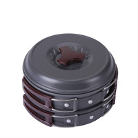 Bulin BL200-C3 de cuisine de survie en aluminium au design personnalisé Batterie de cuisine de qualité pour le camping en plein air