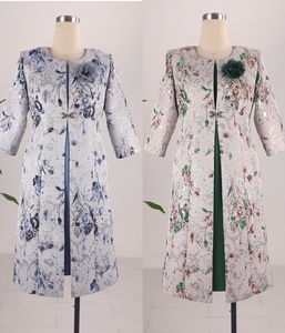 Vestidos de Iglesia Elegantes para Mujer, Trajes Formales Africanos, Ropa Turca en Tonos Pastel, Vestido para la Madre de la Novia - Product Image 1