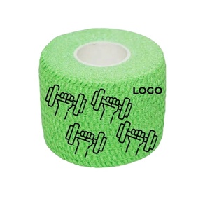 Sport Colourful Breathable Width 2inch Flexible Cotton <b>Hook</b> Grip Tape with Sticky <b>Adhesive</b> - Product Image 1