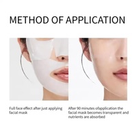 Masque Visage Nuit Bio Intense Thé Vert Collagène Acide Hyaluronique, Soin Peau avec Perle et Aloès, Fourniture OEM