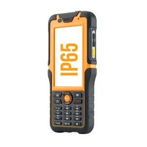 Hugerock S50 4.5-inch không thấm nước Android gồ ghề PDA cầm tay 5000mAh dữ liệu công nghiệp <span class=keywords><strong>Collector</strong></span> Wifi NFC T9 Máy quét mã vạch - Product Image 1