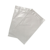 Enveloppes d'expédition écologiques biodégradables blanches, auto-adhésives