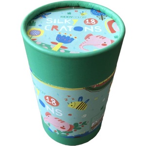 Emballage personnalisé en tube de papier pour papeterie, cylindre en carton recyclable pour crayons, crayons de couleur, ensemble de stylos - Product Image 3