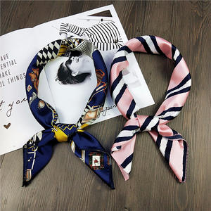 Mới Nhất Túi Khăn Động Vật In Lụa Khăn Phụ Nữ Túi Nhỏ Băng Thời Trang Nữ Tóc Băng Thời Trang Túi Xách Skinny - Product Image 3