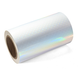 Pegatinas de vinilo Etiquetas de logotipo personalizado Autoadhesivas imprimibles A4 Papel adhesivo de vinilo holográfico transparente - Product Image 6