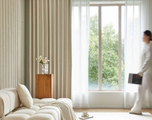 Rideaux occultants modernes en chenille <span class=keywords><strong>de</strong></span> haute qualité, rideaux plissés <span class=keywords><strong>de</strong></span> couleur unie, habillages <span class=keywords><strong>de</strong></span> fenêtres pour bureau, salon, chambre à coucher - Product Image 1