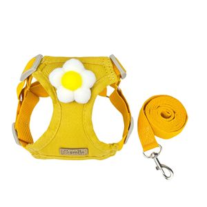 Laisse pour chat, laisse de promenade pour chat de type gilet anti-évasion, sangle de poitrine réglable, laisse de promenade pour chat de compagnie. - Product Image 2