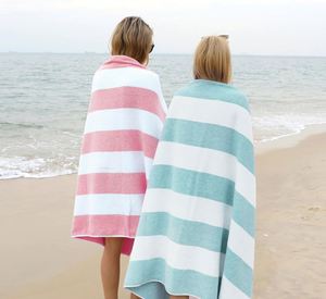 Serviette de plage et de camping en coton doux de qualité supérieure, à absorption d'eau élevée, design direct usine - Product Image 3