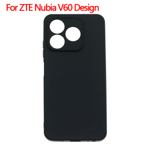 Nhà Sản Xuất Bán Buôn Matte TPU Trường Hợp Mềm Frosted Cover Quay Lại Silicone Điện Thoại Di Động Trường Hợp Đối Với <span class=keywords><strong>Zte</strong></span> Nubia V60 Thiết Kế Màu Đen - Product Image 2