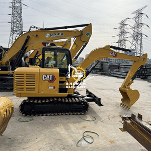 Excavadora de orugas CAT306 usada de alta calidad, bajas horas incluidas, Motor, maquinaria de construcción de segunda mano, bomba CAT302 303,5 - Product Image 6