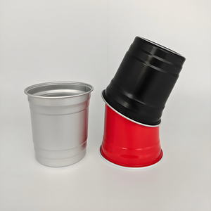 Vasos Desechables de Aluminio KABCKA de 9oz, 16oz, 20oz y 32oz, Vasos de Colores, Vasos de Aluminio para Cerveza Fría - Product Image 2