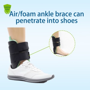 Có thể điều chỉnh chống bong gân mắt cá chân đi bộ khởi động Brace bảo vệ chân Doanh phục hồi chức năng phục hồi chức năng Pad sản phẩm hỗ trợ mắt cá chân - Product Image 3