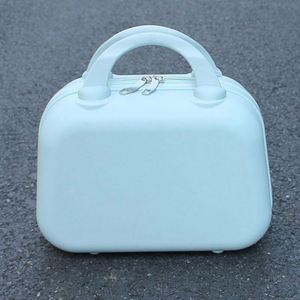 Maleta de Viaje Portátil de PP, Bolso de Mano de 14 Pulgadas, Estuche Cosmético Pequeño, Organizador de Maquillaje - Product Image 4