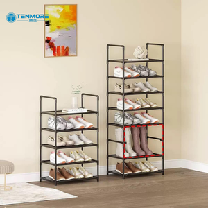 <span class=keywords><strong>Zapatero</strong></span> <span class=keywords><strong>Modular</strong></span> de Múltiples Niveles con Opción de 10 Niveles para Almacenamiento de Zapatos de Gran Capacidad - Product Image 2