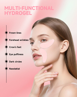 Patchs en silicone réutilisables pour les yeux, anti-cernes et anti-rides, pour extensions de cils