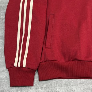 Sudadera con Capucha de Algodón Francés de Alta Calidad, Sudadera con Cierre y Rayas Extra Grande para Hombre, Sudadera con Cuello Alto Bordado Personalizado - Product Image 4