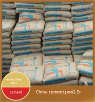 Ciment Gris Portland Ordinaire OPC Fabricants Chinois 32.5R 42.5R 52.5R pour Construction Béton Mur Extérieur Prix Sac 50kg