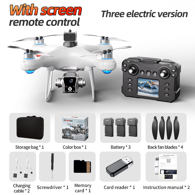 White-three batteries