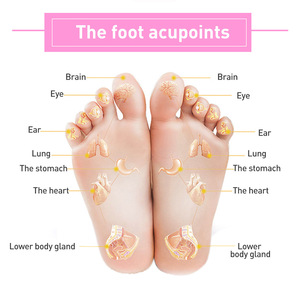 Patchs pour les pieds infusés aux herbes anciennes pour application externe, fournitures de santé pour la beauté, favorise une peau saine - Product Image 6