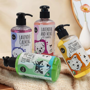 Champú para perros y mascotas, etiqueta personalizada de fábrica, champú Natural para mascotas, suministros de desodorante para perros, promoción de la piel del perro - Product Image 1