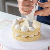 Outils de décoration pour gâteaux, poêle en plastique, plaque rotative, support à gâteaux rond, plateau tournant, 9 pouces