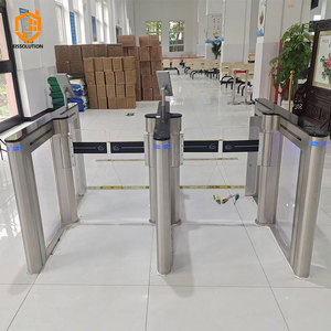 Eissolution turnstile sinh trắ<span class=keywords><strong>c</strong></span> họ<span class=keywords><strong>c</strong></span> kiểm soát truy <span class=keywords><strong>c</strong></span>ập hệ thống Wiegand Nhận <span class=keywords><strong>d</strong></span>ạng khuôn mặt sang trọng tố<span class=keywords><strong>c</strong></span> độ cao swing Barrier Gate với mã QR - Product Image 2