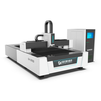 Machine de découpe laser à fibre CNC de type portique 1000W 2000W 3000W Contrôle Cypcut pour tôles Plaques en acier au carbone-Refroidissement à l'eau