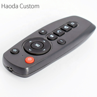 Botón grande iluminado personalizado para Tv, mando a distancia Dvb Sat Stb Universal con conector de auriculares para ancianos, altavoces integrados, 6 botones