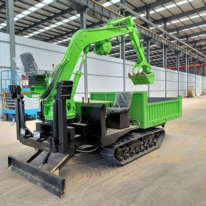 Mini Dieselmotor Crawler Transporter Weichai Marke Kern komponenten Motor pumpe SPS Crawler Bagger Moving Type Kipper Crawler - Product Image 3