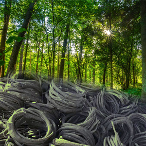 Decoración de vidas secas de forma irregular, acabado natural, resistente a la intemperie, para bodas, exteriores, hogar, jardín, adorno. - Product Image 4