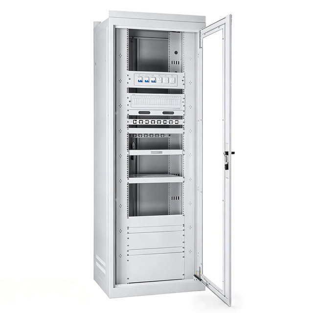 Direct Factory Price 47U 19 Inch Steel Custom Cooling Network Server Cabinet Floor Standing IP45 Protection Stock for Server