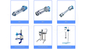 Chất Lượng Cao Nhà Máy Giá Hot Bán Công Nghiệp Của Nhãn Hiệu Máy Tính Để Bàn Phòng Thí Nghiệm Homogenizer Mixer Cao Cắt Bạc - Product Image 5