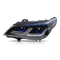 Feux avant LED, accessoires de voiture, adaptés aux systèmes d'éclairage automobile, BMW Série 5 E60 03-10, ensemble de phares, feux LED de voiture