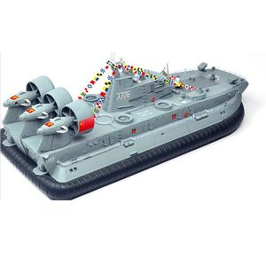 Zubr-Class LCAC Hovership Big 1/110th 2.4G 3CH Rc Brushless Warship amphibie Hovercraft - Product Image 3
