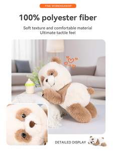 Juguete de Peluche Interactivo Eléctrico de Panda Parlante con Ojos Parpadeantes, Material de Poliéster, Tamaño de 20 cm, para Edades de 2 a 14+ Años, Unisex, Regalo de Navidad - Product Image 5