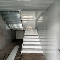 Casa Contenedor Expandible de 20 pies/40 pies, Casa Contenedor Prefabricada de Acero, Solárium, Dormitorio, Oficina, Casa Modular