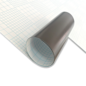 <span class=keywords><strong>Foglio</strong></span> Magnetico Quadrato in Ferrite Flessibile e Morbido Autoadesivo da 0,5 mm per Montaggio Foto a Parete, Rotolo o Disco - Product Image 6