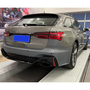 Kit de carrocería para Audi A6, actualización de modificación de coche 2019-2024, parrilla delantera, parachoques trasero, alerón trasero. - Product Image 5