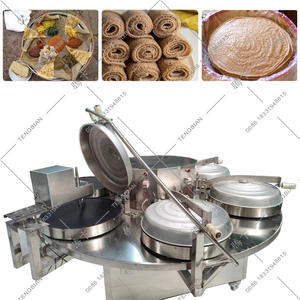 Machine à crêpes électriques automatiques éthiopiennes, machine à <span class=keywords><strong>pain</strong></span> plat en <span class=keywords><strong>teff</strong></span>, machine à injera éthiopienne continue, restaurant - Product Image 2