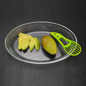 Affettatore per avocado <span class=keywords><strong>3</strong></span> <span class=keywords><strong>in</strong></span> <span class=keywords><strong>1</strong></span> <span class=keywords><strong>in</strong></span> plastica con coperchio protettivo, strumento multifunzionale per frutta, per avocado. - Product Image 5