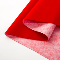 Tissu flocage en non-tissé Spunlace, velours en nylon pour boîte à bijoux, boîte à cosmétiques, doublure, couleur personnalisée