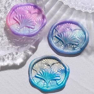 Gránulos de cera para sellar Aurora Sunflower, de colores mixtos, con forma de flor y polvo brillante, para manualidades y sellado de cartas - Product Image 3